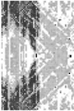 grungy monokrom soyut vektör dokusu arkaplanı