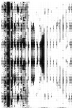 Siyah ve beyaz tonların efektini de içeren tek renkli soyut doku