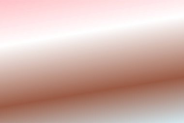 Baby Blue, Burnt Sienna, White, Rosewater renkleriyle renklendirilmiş soyut bulanık arkaplan. Yumuşak bulanık arkaplan. Grafik tasarım, afiş ve web için odaklanmış vektör illüstrasyon şablonu