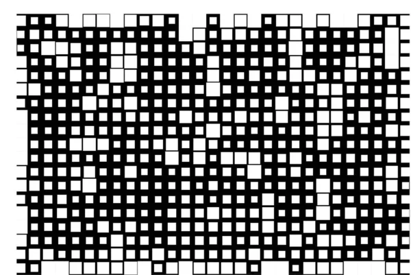 Abstraktní Povrch Tapeta Černobílými Pixely — Stockový vektor