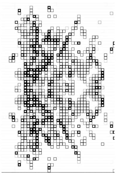 Abstract Oppervlak Behang Met Zwart Wit Pixels — Stockvector