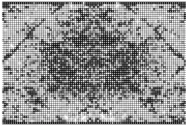 Abstract Zwart Wit Geometrische Vierkanten Voor Design Grafische Vormgeving — Stockvector
