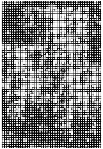 Abstraktes Plakat Tapete Mit Schwarz Weißen Quadratischen Formen — Stockvektor