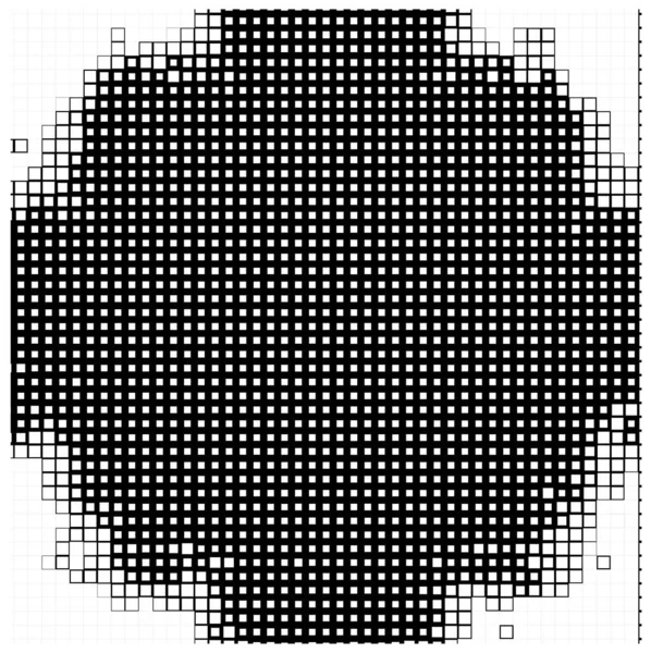 Fond Avec Petits Morceaux Illustration Abstraite Noir Blanc — Image vectorielle