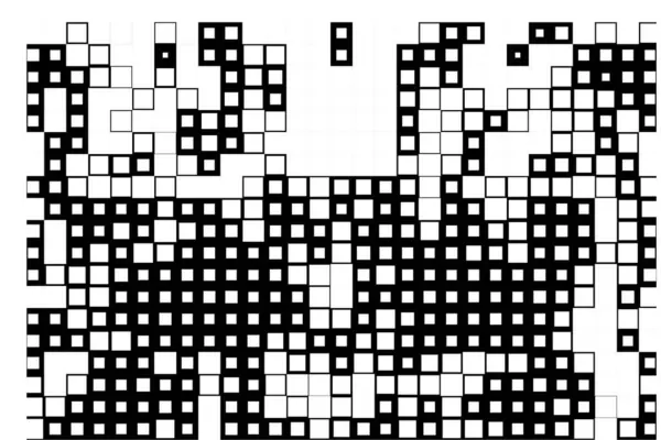 Creativo Abstracto Grueso Monocromo Negro Blanco Vector Textura Fondo — Archivo Imágenes Vectoriales