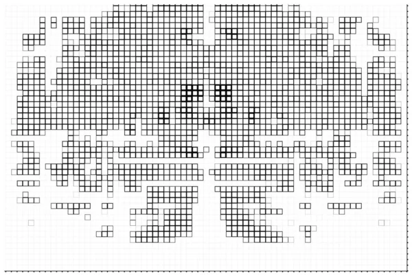 Grungy Monochrome Abstrait Vecteur Texture Fond — Image vectorielle
