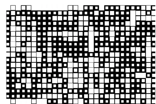 Abstracte Grungy Monochroom Zwart Wit Vector Textuur Achtergrond — Stockvector