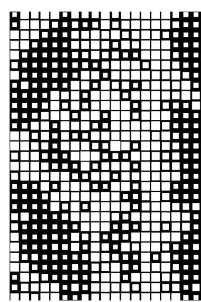 Abstracte Grungy Monochroom Zwart Wit Vector Textuur Achtergrond — Stockvector