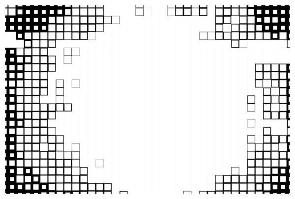 Abstrakter Vektor Kreativ Grunzig Monochrom Schwarz Und Weiß Strukturiert Hintergrund — Stockvektor
