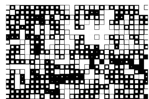 抽象的なグングリーモノクロブラックとホワイトベクターテクスチャの背景 — ストックベクタ