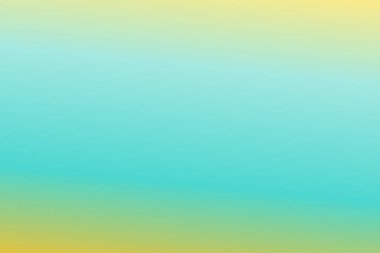 Sarı, Tiffany, Mavi Cyan ve Freesia renkleriyle soyut, bulanık bir arkaplan. Hafifçe bulanık arka plan. Grafik tasarım, afiş ve web için odaklanmış vektör illüstrasyon şablonu