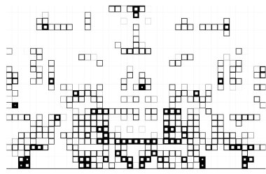 grungy siyah ve beyaz tek renkli soyut vektör dokusu arkaplanı