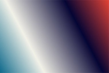 Mavi Grotto, Fildişi, Koyu Mavi, Cinnabar renkleriyle renkli soyut bulanık arkaplan. Yumuşak bulanık arkaplan. Grafik tasarım, afiş ve web için odaklanmış vektör illüstrasyon şablonu