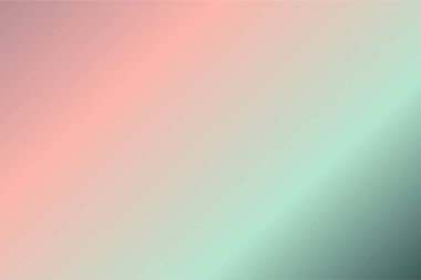 Grafik tasarımınız, pankartınız, web, mor somon rengi Teal Green renkleri ile soyut bulanık renk arkaplanınız için odaklanmış vektör çizim şablonu 