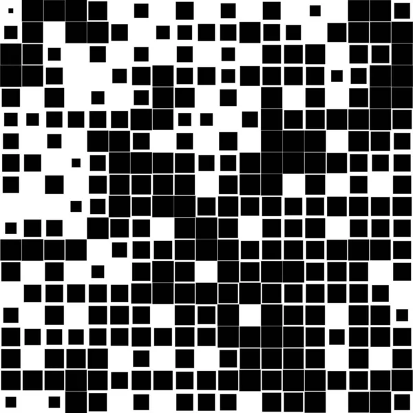 Абстрактный Векторный Гранжевый Монохромный Текстурированный Черный Белый Фон — стоковый вектор