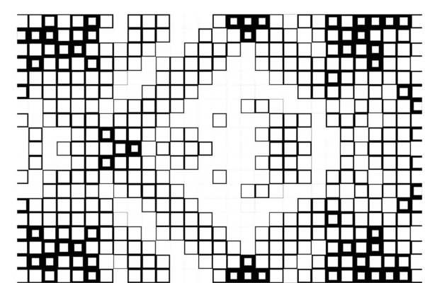 クリエイティブ抽象グングリーモノクロブラックとホワイトベクターテクスチャの背景 — ストックベクタ