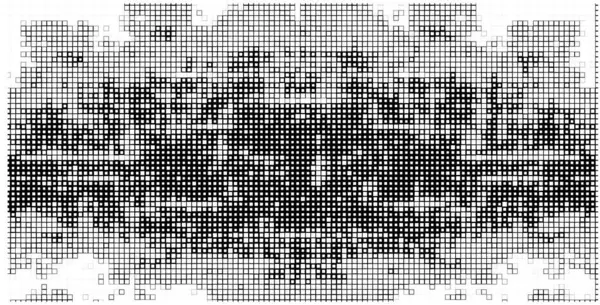 Grungy Zwart Wit Monochroom Abstracte Vector Textuur Achtergrond — Stockvector
