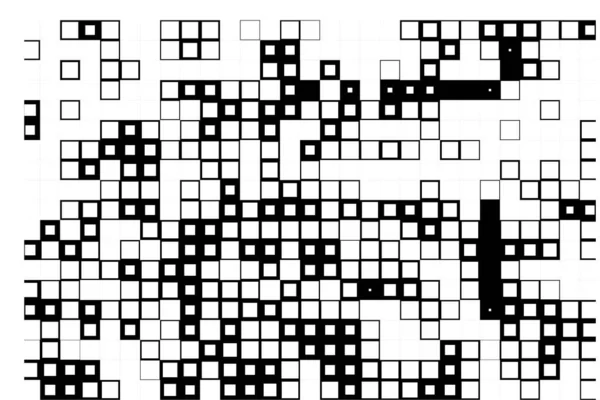 黑色和白色的单色抽象矢量纹理背景 — 图库矢量图片
