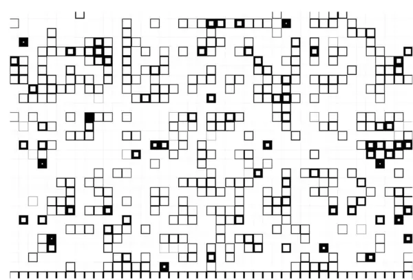 抽象的なグングリーベクトルモノクロテクスチャの背景 — ストックベクタ