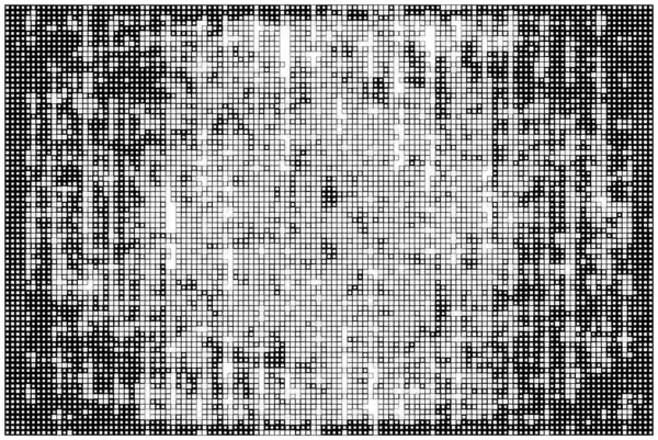 Abstrakte Grungy Vektor Monochrom Textur Hintergrund — Stockvektor