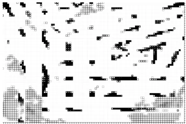 Abstracte Grungy Vector Monochrome Textuur Achtergrond — Stockvector