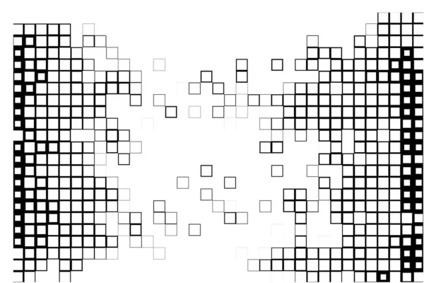 Черно Белый Грандиозный Монохромный Абстрактный Векторный Фон — стоковый вектор
