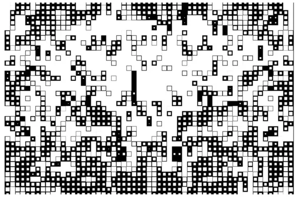 Grungy Vector Abstracte Monochrome Textuur Achtergrond — Stockvector