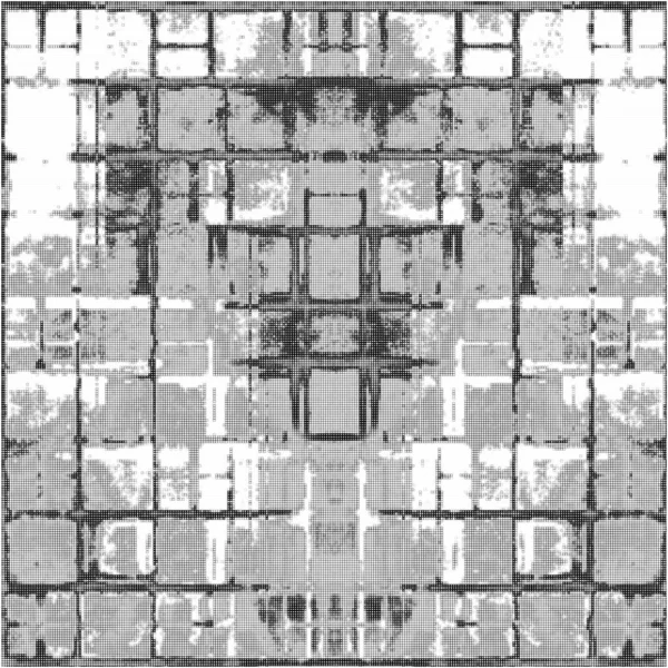 Grungy Vektor Abstrakten Monochromen Textur Hintergrund — Stockvektor