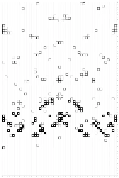 黑白正方形和像素 摘要背景 — 图库矢量图片