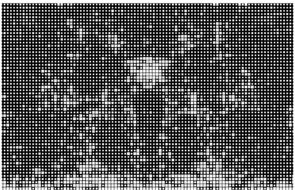 Schwarze Und Weiße Quadrate Und Pixel Abstrakter Hintergrund — Stockvektor
