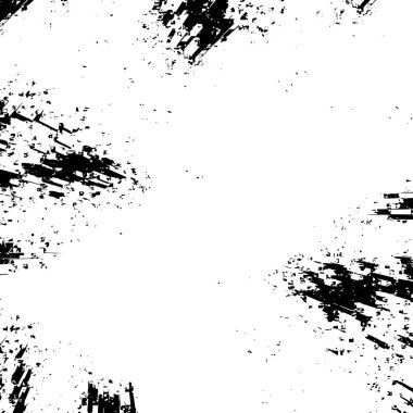 Soyut siyah ve beyaz grunge monokrom arkaplanı