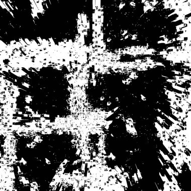 distressed pattern in black and white. grunge texture and background. abstract texture..