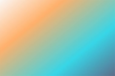 Krem Tangerine Turkuaz Mavi Gri soyut arka plan. Renkli duvar kağıdı, vektör illüstrasyonu