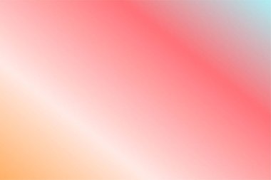 Renkli arkaplan Cyan, Coral, Rose, Quartz, Orange