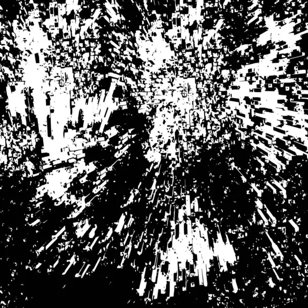 Черно Белая Текстура Абстрактный Векторный Фон — стоковый вектор