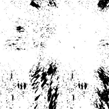 Soyut arka plan, siyah beyaz grunge dokusu. vektör illüstrasyonu.      