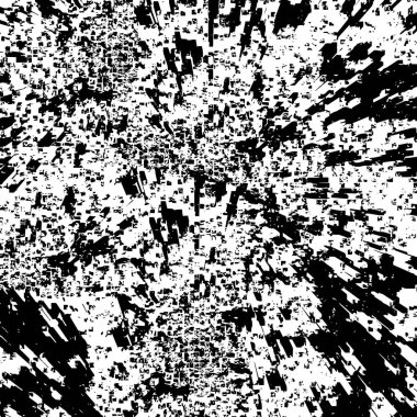 Soyut arka plan, siyah beyaz grunge dokusu. vektör illüstrasyonu.      