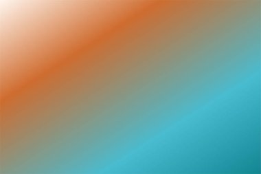 Teal, Yeşil, Turkuaz, Çöl Güneşi ve Krem soyut arka plan. Renkli duvar kağıdı, vektör illüstrasyonu