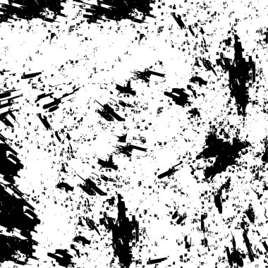 Soyut arka plan, siyah beyaz grunge dokusu. vektör illüstrasyonu 