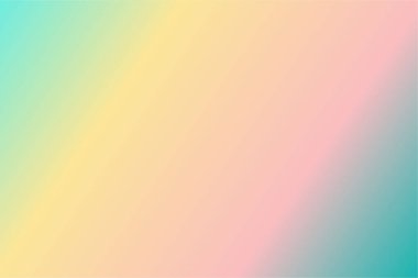 Cyan, Champagne, Rosewater, Mavi ve Yeşil soyut arka plan. Renkli duvar kağıdı, vektör illüstrasyonu