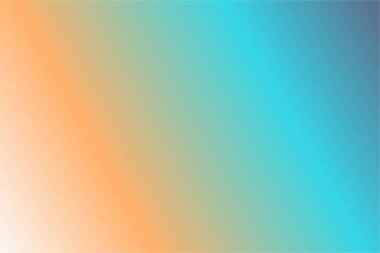 Krem Tangerine Turkuaz Mavi Gri soyut arka plan. Renkli duvar kağıdı, vektör illüstrasyonu