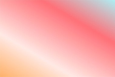 Renkli arkaplan Cyan, Coral, Rose, Quartz, Orange