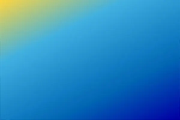 Abstraktní Gradient Modrá Jeskyně Aquamarine Žluté Pozadí — Stockový vektor