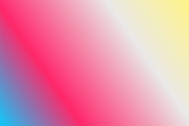 Turkuaz, Gül, Kırmızı Sayfa ve Sarı Soyut Arkaplan. Renkli duvar kağıdı, vektör illüstrasyonu 