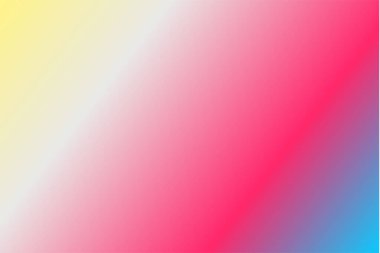 Turkuaz, Gül, Kırmızı Sayfa ve Sarı Soyut Arkaplan. Renkli duvar kağıdı, vektör illüstrasyonu 