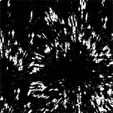 grunge etkisi olan siyah ve beyaz soyut arkaplan