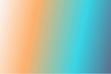 Krem Tangerine Turkuaz Mavi Gri soyut arka plan. Renkli duvar kağıdı, vektör illüstrasyonu