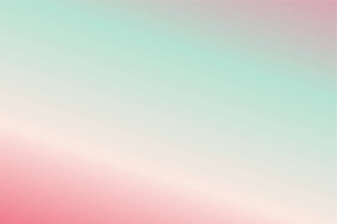 Sıcak Pembe Krema Naneli Gül suyu soyut arka plan. Renkli duvar kağıdı, vektör illüstrasyonu