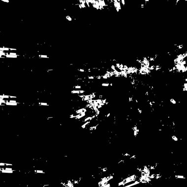 Siyah beyaz desenli, noktalı, lekeli ve çizikli sıkıntılı bir arkaplan.