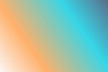 Krem Tangerine Turkuaz Mavi Gri soyut arka plan. Renkli duvar kağıdı, vektör illüstrasyonu